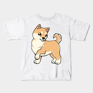 Shiba Inu (Doggust 2023) Kids T-Shirt